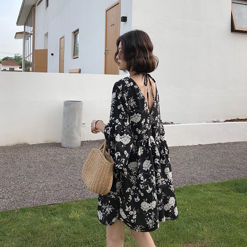Midi Skirt Floral - Jupe de plage pour vacances à