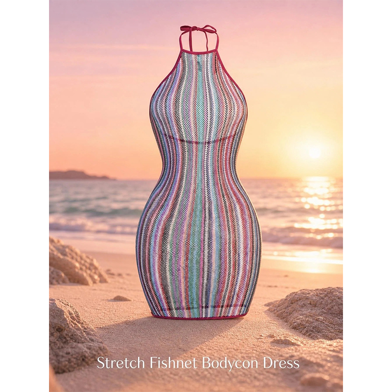 Cover Up Kaftan - 1 pièce Robe moulante sexy en