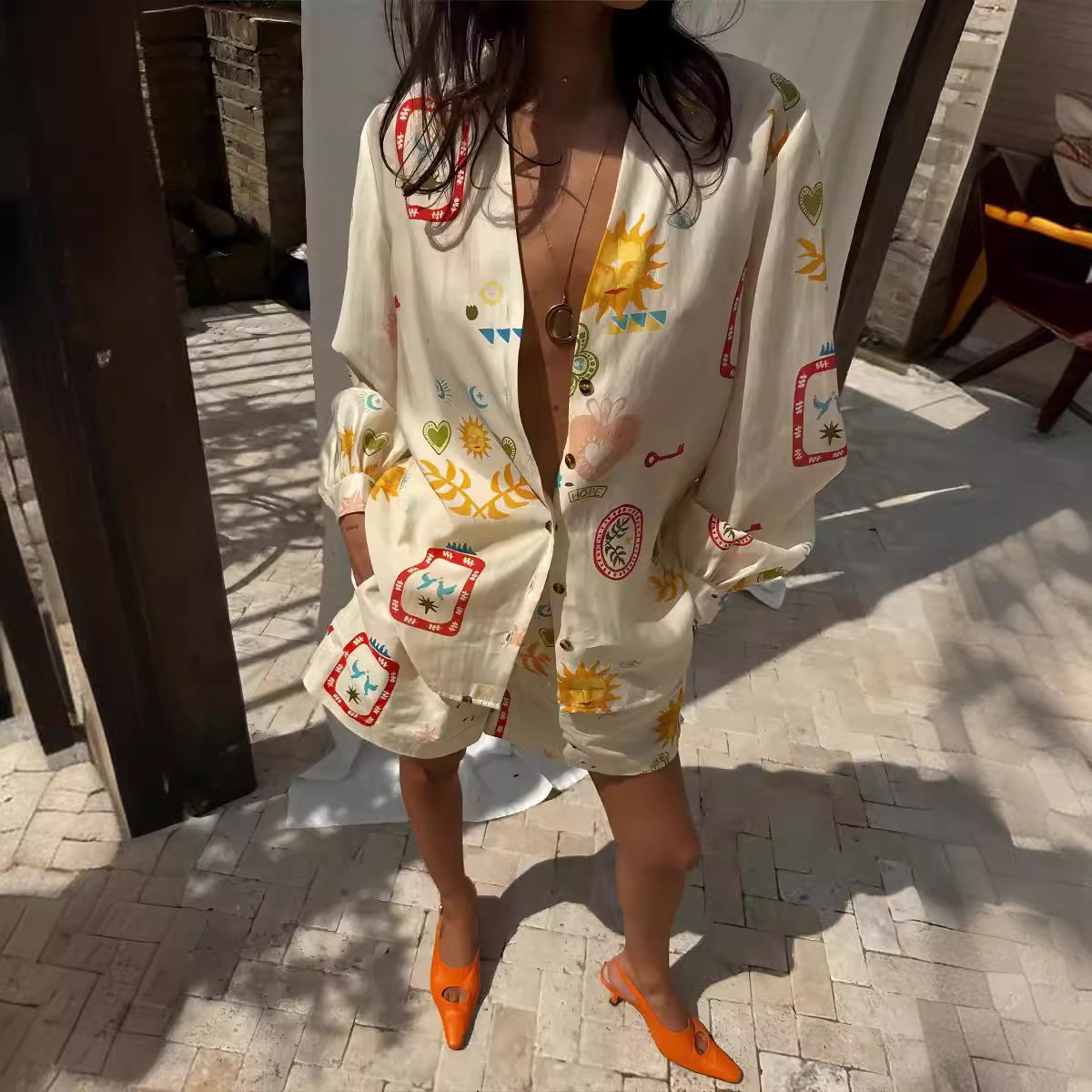 Ensemble décontracté 2 pièces  - Romper Floral Print avis et prix