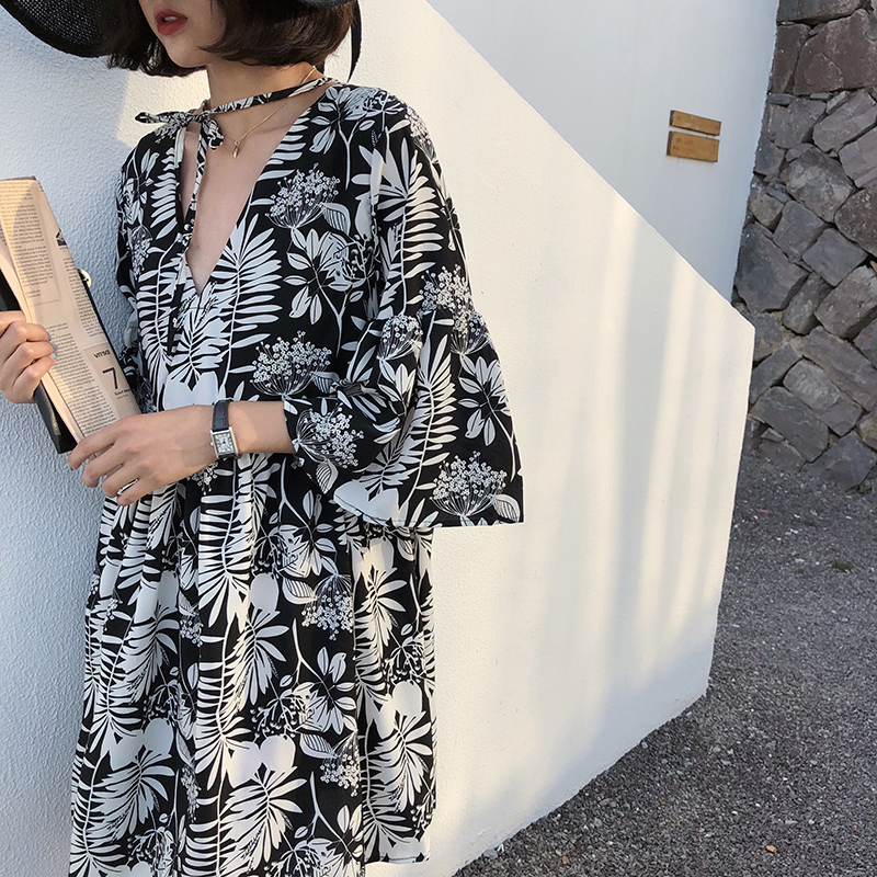 Jupe de plage pour vacances à  - Midi Skirt Floral avis et prix
