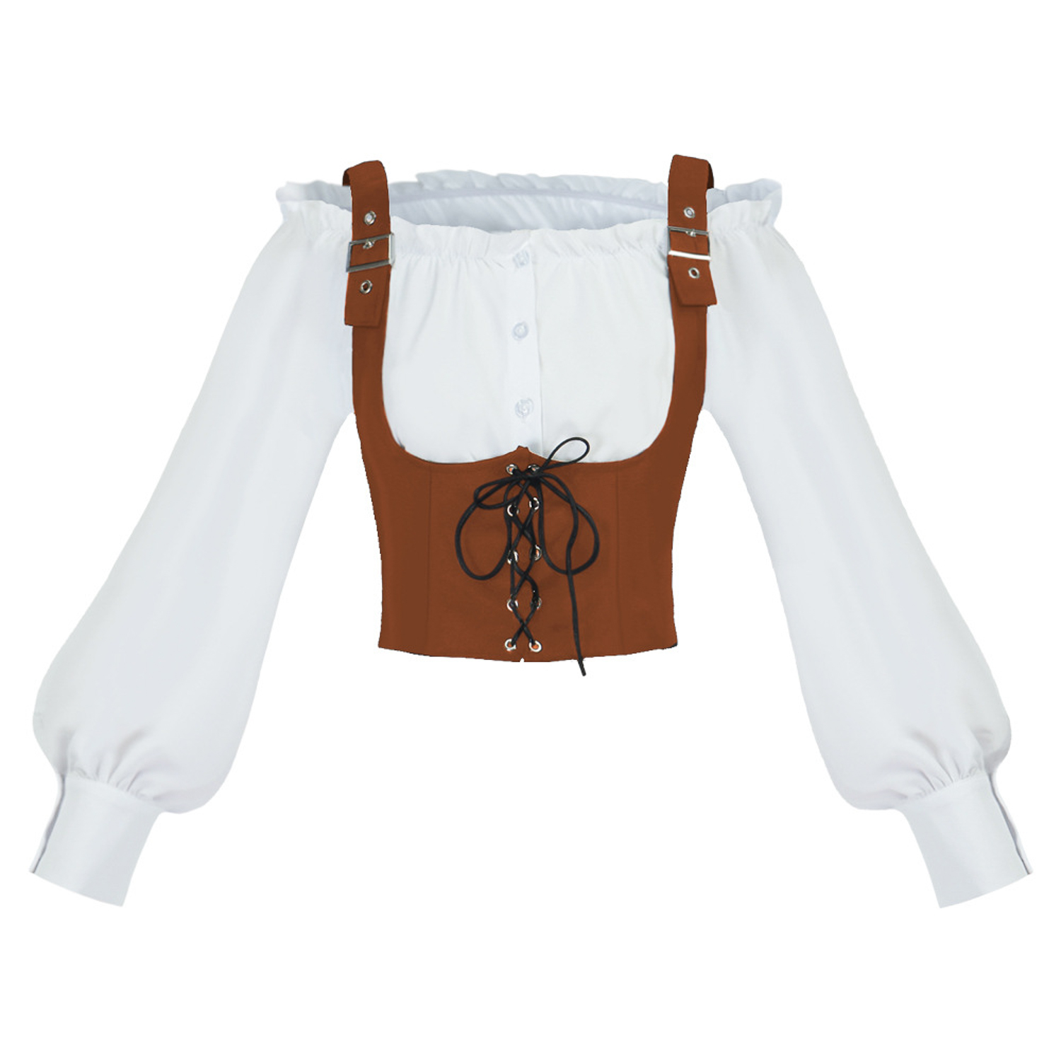 Ensemble de costume Renaissanc - Blouse Off Shoulder avis et prix