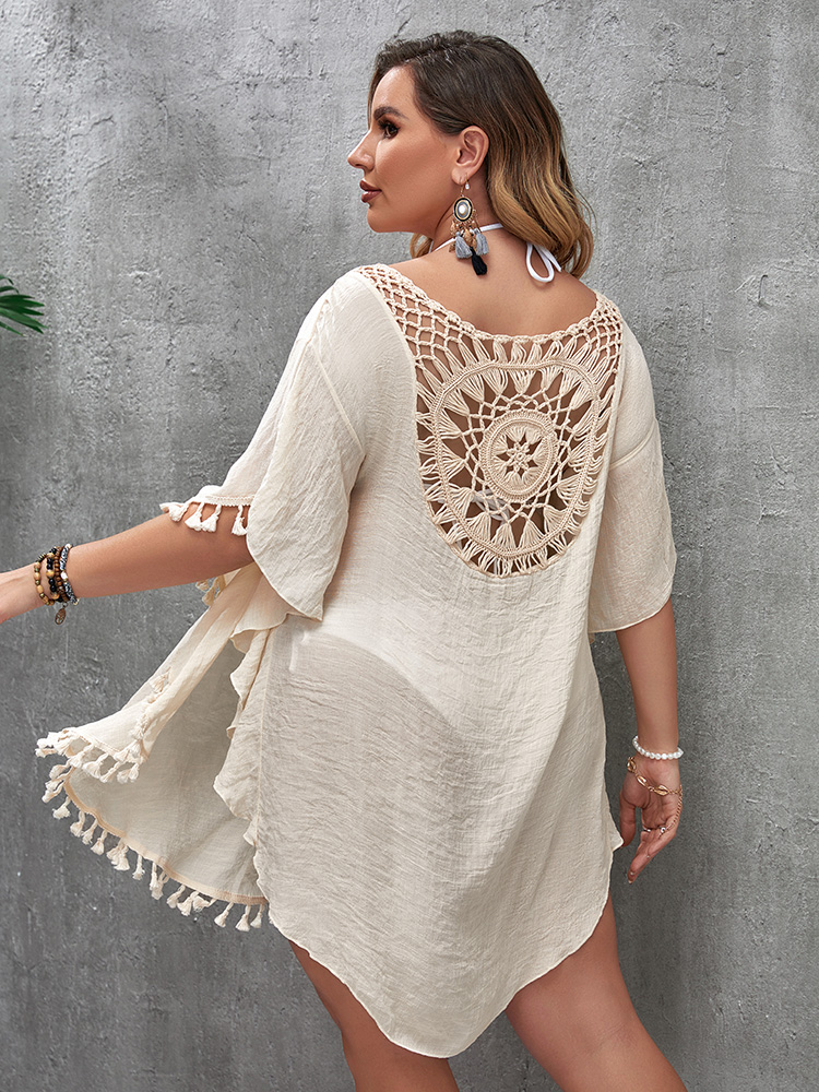 Robe de plage ample, grande ta - Cover Up Kaftan avis et prix