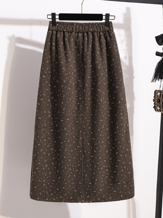 Jupe midi ample à imprimé flor - Midi Skirt Floral avis et prix